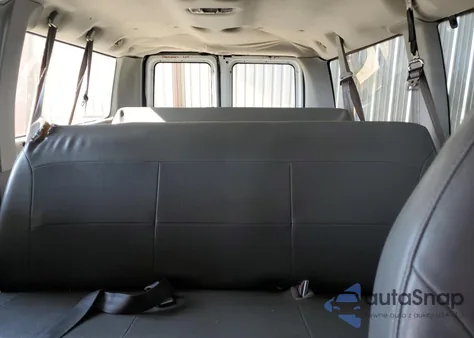 2007 Ford Econoline E150 Wagon из США, поврежденный, VIN 1FMNE11W27DB40467